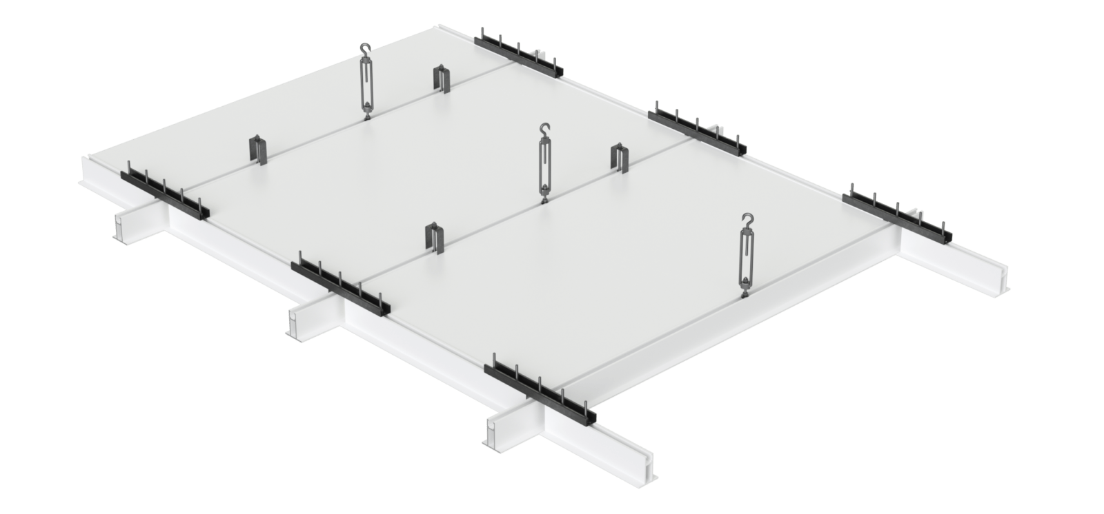 Потолок из сэндвич панелей. SAP панель для чистых помещений. Тавровый потолок для чистых помещений. Крепление Армстронг к сэндвич панелям. Потолочные панели для чистых помещений под систему Армстронг GML ARS.